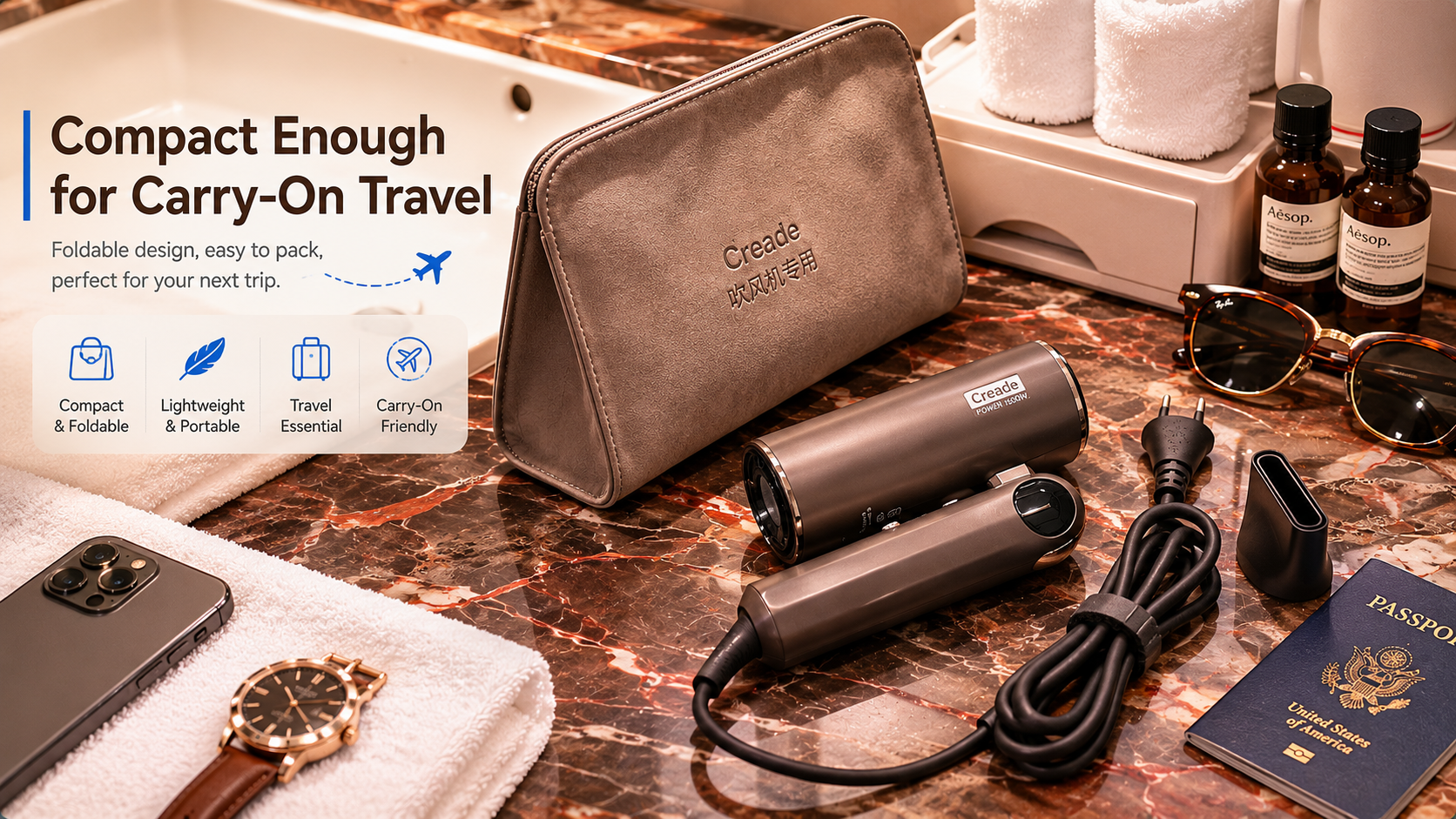 How to Pack a Hair Dryer in Carry-On Luggage: Travel Tips for Stress-Free Packing