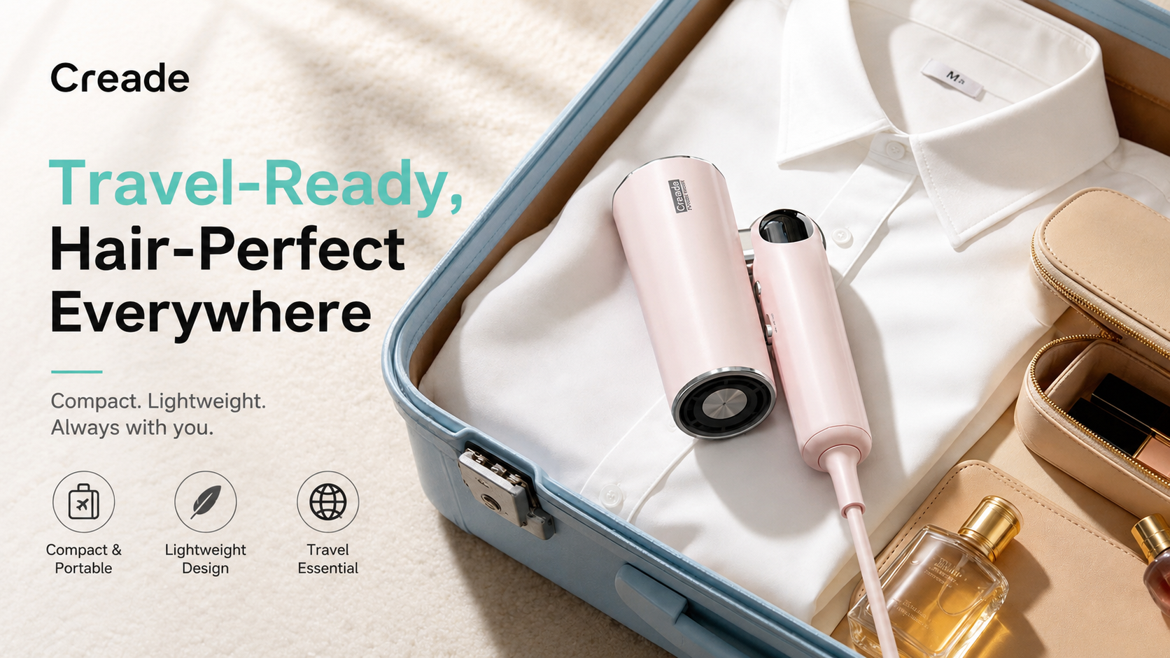 Best Foldable Hair Dryers for Travel in 2026: Compact, Lightweight & Fast-Drying Options