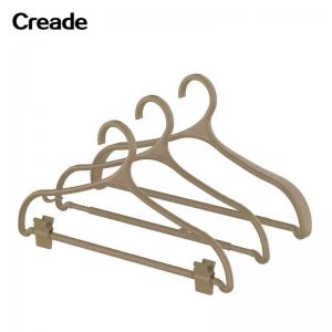 Creade Straw-Based Biomass Composite Hotel Hangers with Matte Finish