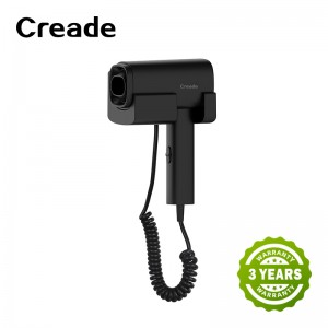 FB-629 1600W Bathroom Washroom Wall Mounted Hotel Hair Dryer