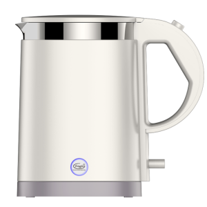 K-0801 Creade Medical Grade SUS 316 0.8L Strix Small Hotel Electric Kettle With Tray Set
