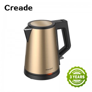 K-D08-F Creade Triple Anti-scalding Layer SS Anti-Fingerprints 0.8L Electric Kettle