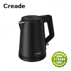 K-D08-F Creade Triple Anti-scalding Layer SS Anti-Fingerprints 0.8L Electric Kettle