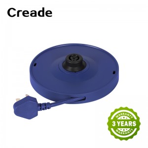 K-0105 Creade 1L Strix Double Layer Seamless Small Hotel Appliance Electric Kettle