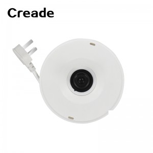K-0105 Creade 1L Strix Double Layer Seamless Small Hotel Appliance Electric Kettle